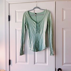 Free people size small sweater!